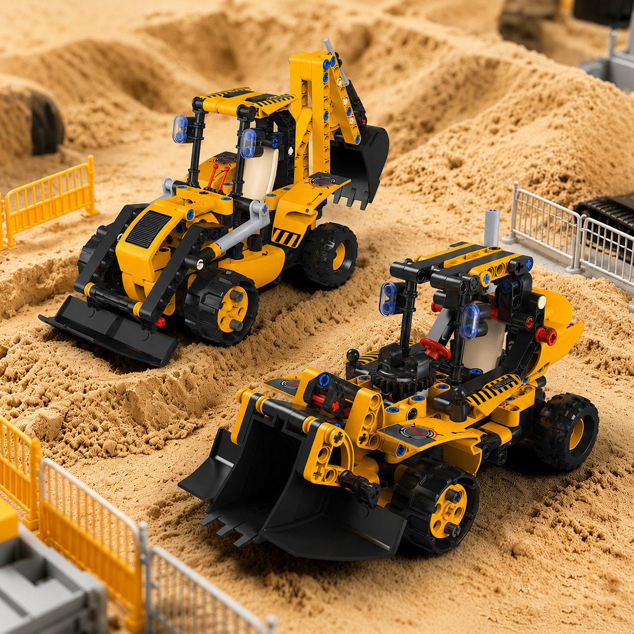 Maquinaria de construcción 5 en 1