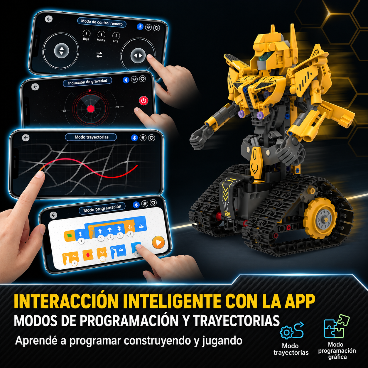 Robot Transformable 5 en 1