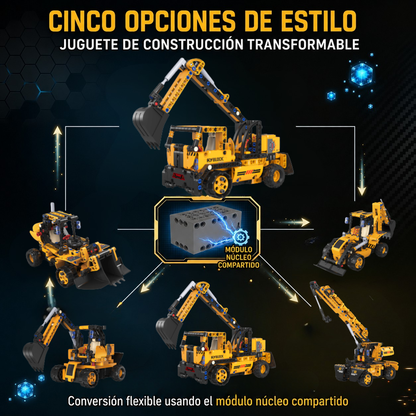 Maquinaria de construcción 5 en 1
