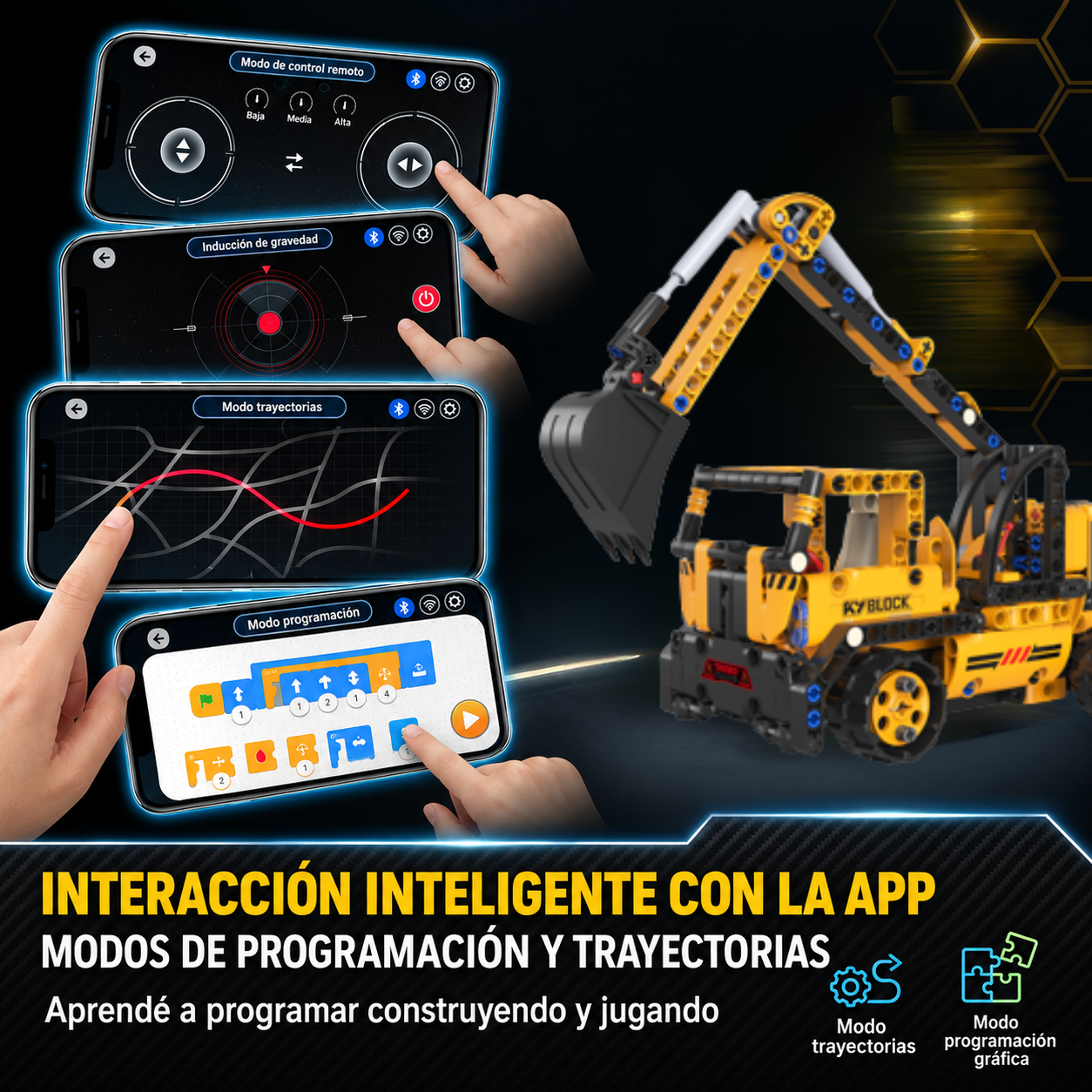 Maquinaria de construcción 5 en 1