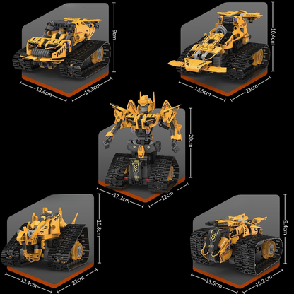 Robot Transformable 5 en 1