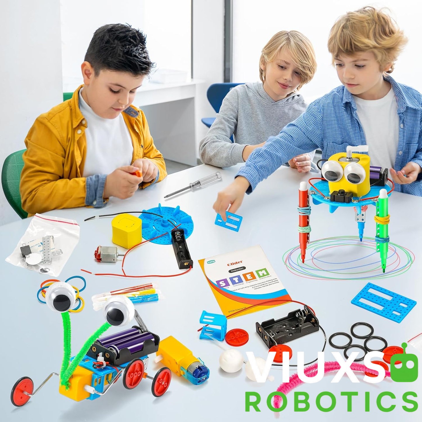 KITS STEM 6 EN 1 - Robótica Educativa + Manual en español