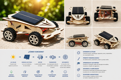 Auto Solar STEAM | Construcción con Energía Solar