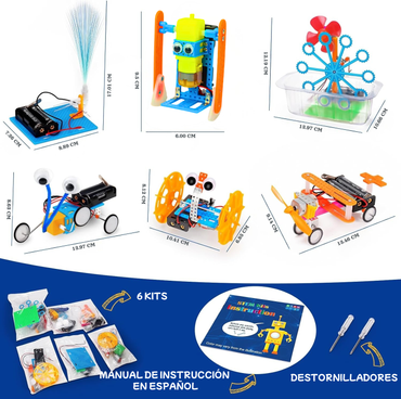 Kit STEM Robótica | Colección de 6 Proyectos