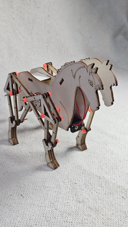 Caballo Mecánico STEAM | Construcción Mecánica con Movimiento Articulado